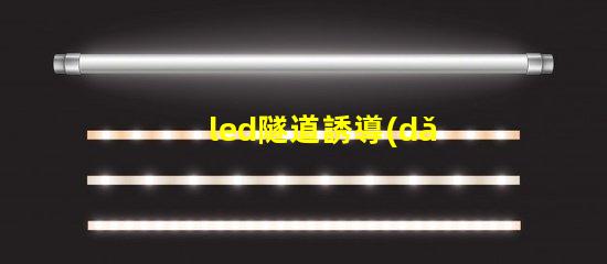 led隧道誘導(dǎo)燈提升安全性的智能照明解決方案
