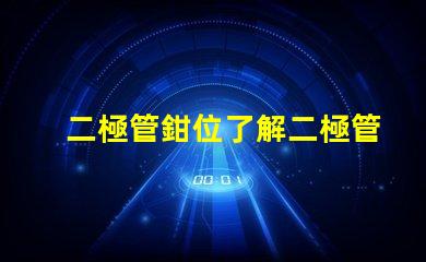 二極管鉗位了解二極管鉗位的重要性與應(yīng)用