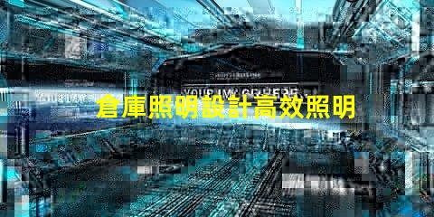 倉庫照明設計高效照明方案提升運營效率