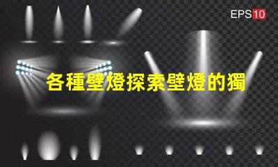 各種壁燈探索壁燈的獨(dú)特設(shè)計(jì)與功能
