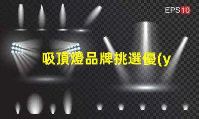 吸頂燈品牌挑選優(yōu)質(zhì)吸頂燈品牌的實用指南