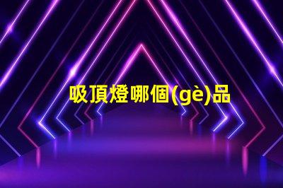 吸頂燈哪個(gè)品牌好優(yōu)質(zhì)吸頂燈品牌推薦與比較