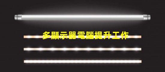 多顯示器電腦提升工作效率的最佳選擇