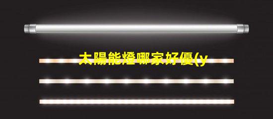 太陽能燈哪家好優(yōu)質(zhì)品牌比較與選擇指南