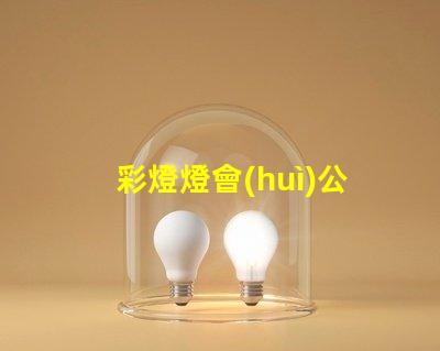 彩燈燈會(huì)公司引領(lǐng)節(jié)日氛圍的創(chuàng)新燈光解決方案