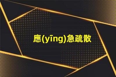 應(yīng)急疏散指示標(biāo)志燈提升安全性的重要設(shè)施,您了解嗎