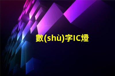 數(shù)字IC燈