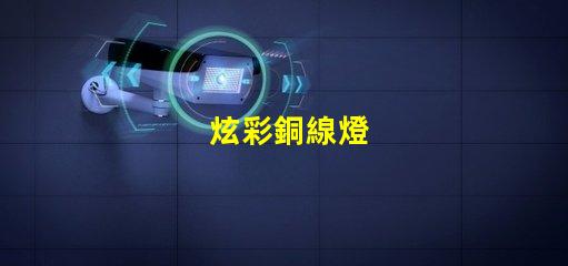 炫彩銅線燈