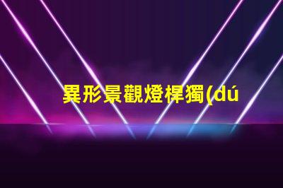 異形景觀燈桿獨(dú)特設(shè)計(jì)讓您打破常規(guī)嗎