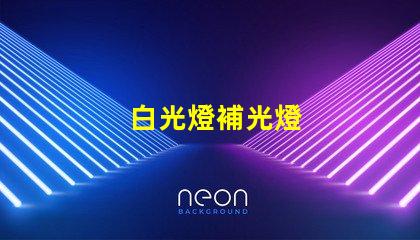 白光燈補光燈