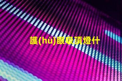 護(hù)眼吸頂燈什么牌子好優(yōu)質(zhì)燈具品牌推薦與對比